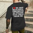 Girlfriend Gifts, I Love My Girlfriend Shirts, Girlfriend Shirts, Stay Away Shirts