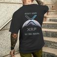 Lucky Coin Xrp Army Criptovaluta To Moon Davvero Presto T-shirt da uomo con stampa posteriore Regalos para él