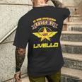 Maglia Amante Dei Giochi Io Non Invecchio Salgo Di Livello T-shirt da uomo con stampa posteriore Regalos para él