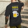 Magliette Uomo Manica Corta Alcol Se Ti Fai Un'altra Birra T-shirt da uomo con stampa posteriore Regalos para él