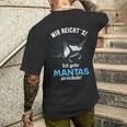 Manta Mir Reichts Ich Gehe Mantas Strokeling T-Shirt mit Rückendruck Geschenke für Ihn