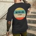 Medellin Colombia T-Shirt mit Rückendruck Geschenke für Ihn