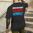 Mein Erzfeind Skinny Norris T-Shirt mit Rückendruck Geschenke für Ihn