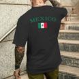 Messico Per Cinco De Mayo Con Bandiera Messicanaiva Mexico T-shirt da uomo con stampa posteriore Regalos para él