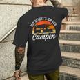 Mir Reichts Ich Geh Campen Camper Camping T-Shirt mit Rückendruck Geschenke für Ihn