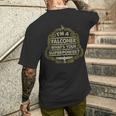 Motif Falconer Hawking Cadeaux De Fauconnerieêtements Hawking T-shirt imprimé au dos Cadeaux pour lui