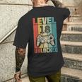Nivel 18 Desbloqueado Boda Del 18º Aniversario Camiseta Hombre Estampado Espalda Regalos para él