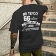No Tengo 66 Años Tengo 18 Con 48 De Experiencia Cumpleaños Camiseta Hombre Estampado Espalda Regalos para él