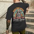 Non Fidarti Mai Di Chi Non Ama L'alano T-shirt da uomo con stampa posteriore Regalos para él
