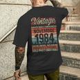 Novembre 1984Intage Maglia 40 Compleanno Anni Uomo Donna T-shirt da uomo con stampa posteriore Regalos para él