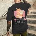 Offizielles Schlaf Nachthemd Schlafanzug Alpaca Lama T-Shirt mit Rückendruck Geschenke für Ihn