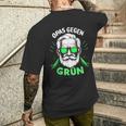 Opas Gegen Grüne Nein Danke T-Shirt mit Rückendruck Geschenke für Ihn