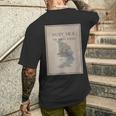 Pagina Del Titolo Moby Dick T-shirt da uomo con stampa posteriore Regalos para él