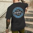 Paul Ich Bin Dieser Cooler Paul T-Shirt mit Rückendruck Geschenke für Ihn