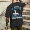 Pensionato Non In Pensione Un Pescatore A Tempo Pieno T-shirt da uomo con stampa posteriore Regalos para él