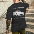 Pero Al Menos Estoy Feliz Feliz Miata Camiseta Hombre Estampado Espalda Regalos para él