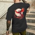 Phoenix Rising Fire Phoenix Bird Mythical Bird Rajeunissement Des Oiseaux T-shirt imprimé au dos Cadeaux pour lui