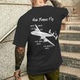 How Planes Fly Aeroplanes Aerospace Ingenitore Aviation Pilot T-shirt da uomo con stampa posteriore Regalos para él