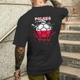 Polen Fußball Polska Fan-Trikot Mit Polnischer Flag T-Shirt mit Rückendruck Geschenke für Ihn