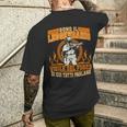 Pompiere Regalo Perigile Del Fuoco T-shirt da uomo con stampa posteriore Regalos para él