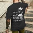 Positiv Auf Hollaubsreif Tested T-Shirt mit Rückendruck Geschenke für Ihn