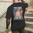 Prodotto Divertente Per Leacanze Del Senatore Preferito Di Ted Cruz Cancun T-shirt da uomo con stampa posteriore Regalos para él