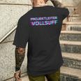 Project Managerollsuff Partner Look Saufen Groups T-Shirt mit Rückendruck Geschenke für Ihn