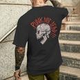 Punks Not Dead -Intage Grunge Punk Is Not Dead Rock S T-Shirt mit Rückendruck Geschenke für Ihn