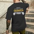 Questo È L'aspetto Di Un Caldaista Figo T-shirt da uomo con stampa posteriore Regalos para él