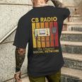 Radioaficionados Operador De Radio Red Social Original Camiseta Hombre Estampado Espalda Regalos para él