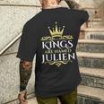 I Re Sono Chiamati Julien T-shirt da uomo con stampa posteriore Regalos para él