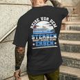 Reiseor Dem Sterben Sonst Reisen Deine Erben Kreuzfahrt German T-Shirt mit Rückendruck Geschenke für Ihn