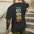 Retro 1998 Settembre 1998 Anno 1998 Annata 1998 Dal 1998 T-shirt da uomo con stampa posteriore Regalos para él