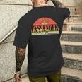 Retrointage Passenger Princess T-shirt da uomo con stampa posteriore Regalos para él