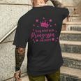 Sag Einfach Prinzessin Zu Mir Saying T-Shirt mit Rückendruck Geschenke für Ihn