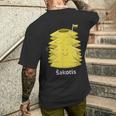 Sakotis Torta Nazionale Lituana Cucina Alimentare Lituania T-shirt da uomo con stampa posteriore Regalos para él
