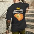 Schnitzel Princess T-Shirt mit Rückendruck Geschenke für Ihn