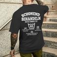 Schonend Behandeleln Dieses Unikat Ist 80Th Birthday T-Shirt mit Rückendruck Geschenke für Ihn