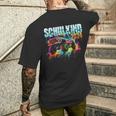 Schulkind 2024 Monster Truck Car School T-Shirt mit Rückendruck Geschenke für Ihn