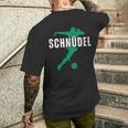 Schweinfurt Football Kicken Fan 05 Franken Stadium Red Green T-Shirt mit Rückendruck Geschenke für Ihn