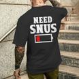 Snus Sweden T-Shirt mit Rückendruck Geschenke für Ihn