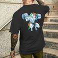 Sollevamento Pesi Olimpiadi Pesistica Crossfit Fitness T-shirt da uomo con stampa posteriore Regalos para él