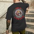 Sons Of Schwaben Home Freedom Exit Street Motorcycle T-Shirt mit Rückendruck Geschenke für Ihn