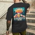 Soon To Be Grandpa Again Promoted To Grandpa Again 2024 Men's T-shirt Back Print Gifts for Him