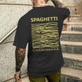 Spaghetti Carbonara For Pasta Lovers And Chefs T-Shirt mit Rückendruck Geschenke für Ihn