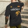 Sri Lanka Cricket Perfect For Lanka Cricket Fans T-Shirt mit Rückendruck Geschenke für Ihn