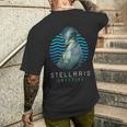 Stellaris Dolph Sci-Fi Strategy Game Dolphin T-Shirt mit Rückendruck Geschenke für Ihn