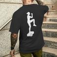 Step Aerobica Istruttore Fitness Coach Esercizio Allenamento T-shirt da uomo con stampa posteriore Regalos para él