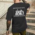 Steyr Oldtimer Traktor Fan T-Shirt mit Rückendruck Geschenke für Ihn