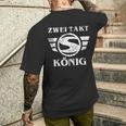 Suhl Simson S50 S51 Schwalbe Star Two-Stroke Engine 2-Stroke King T-Shirt mit Rückendruck Geschenke für Ihn